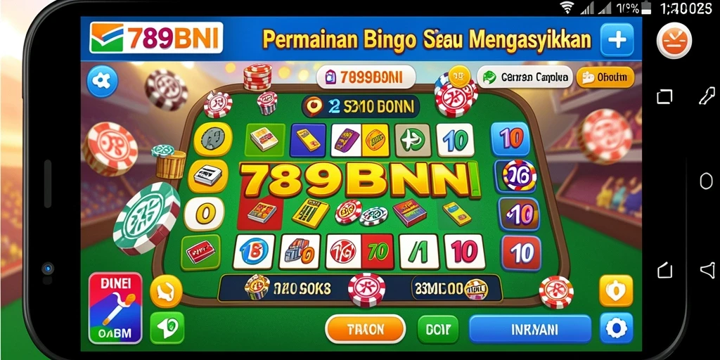Screenshot 789BNI menampilkan aksi gameplay Bingo yang mengasyikkan.