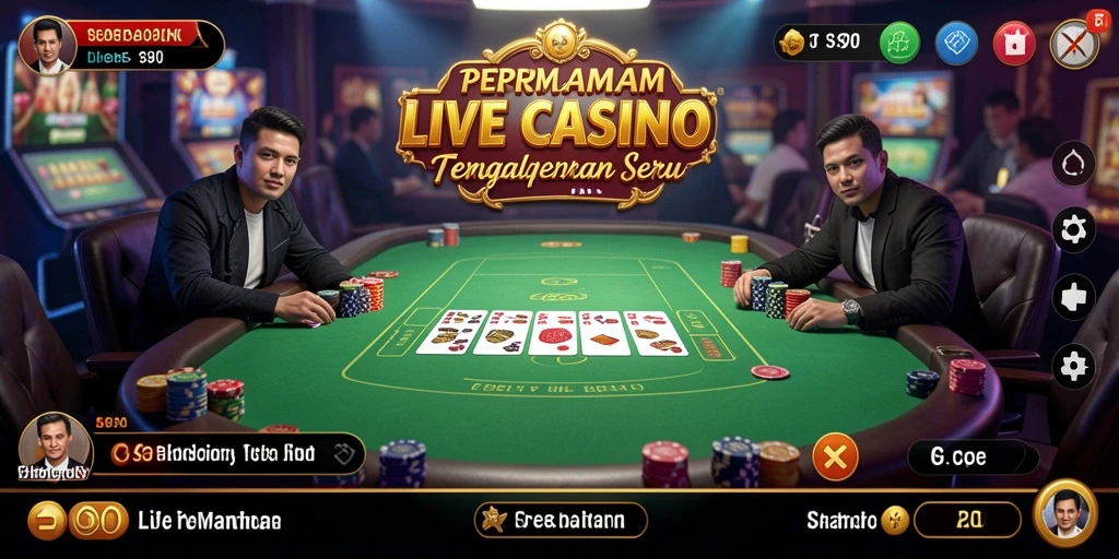Tampilan gameplay S80 yang menakjubkan dalam suasana Live Casino.