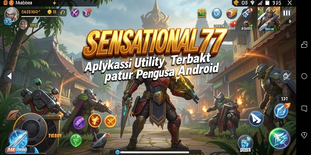 Tampilan antarmuka SENSATIONAL77 yang memudahkan pengelolaan tugas harian.