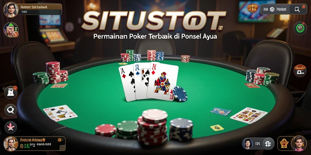 Gameplay SITUSTOTO menunjukkan pemain bersaing dalam turnamen Poker yang seru.
