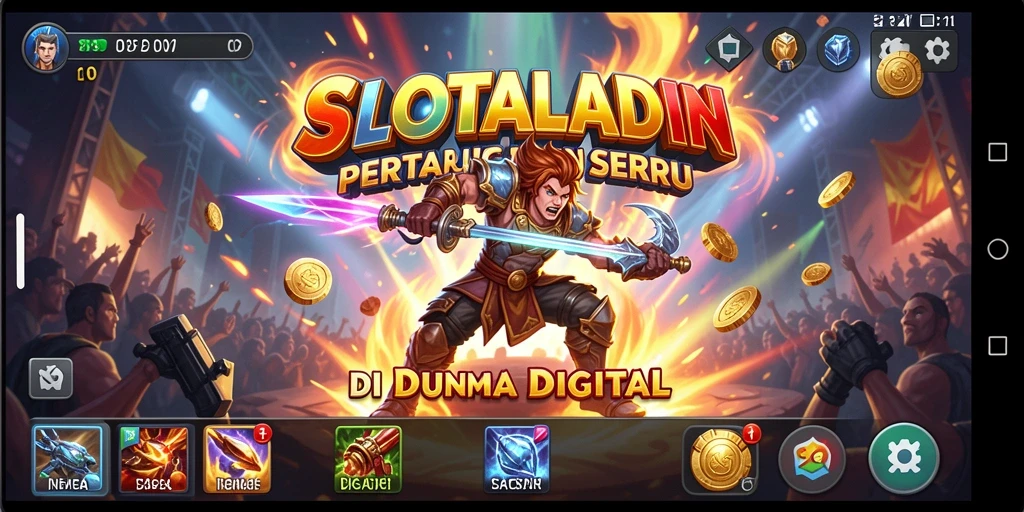 Tampilan seru dari pertarungan di SLOTALADIN yang memukau.