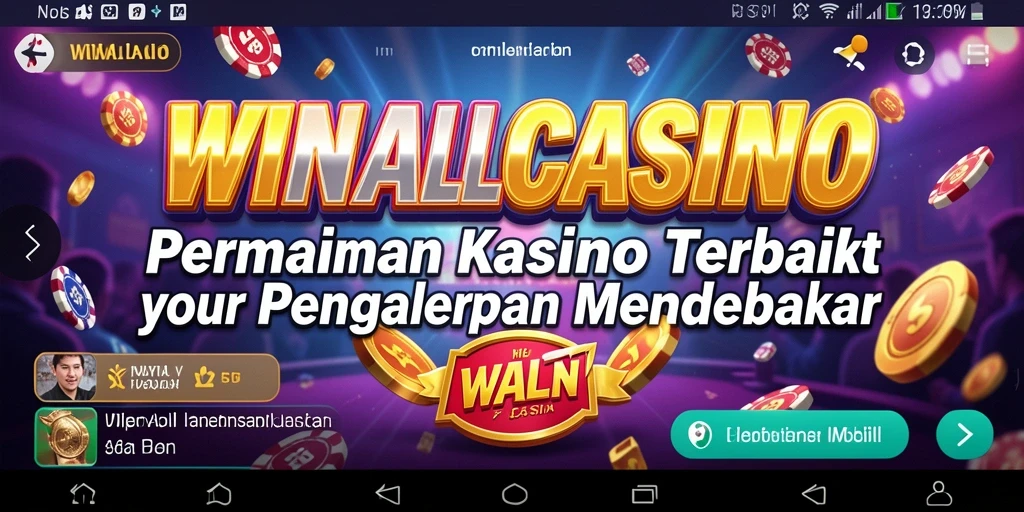 Tampilan gameplay menyenangkan dari WINALLCASINO dengan grafis menarik.